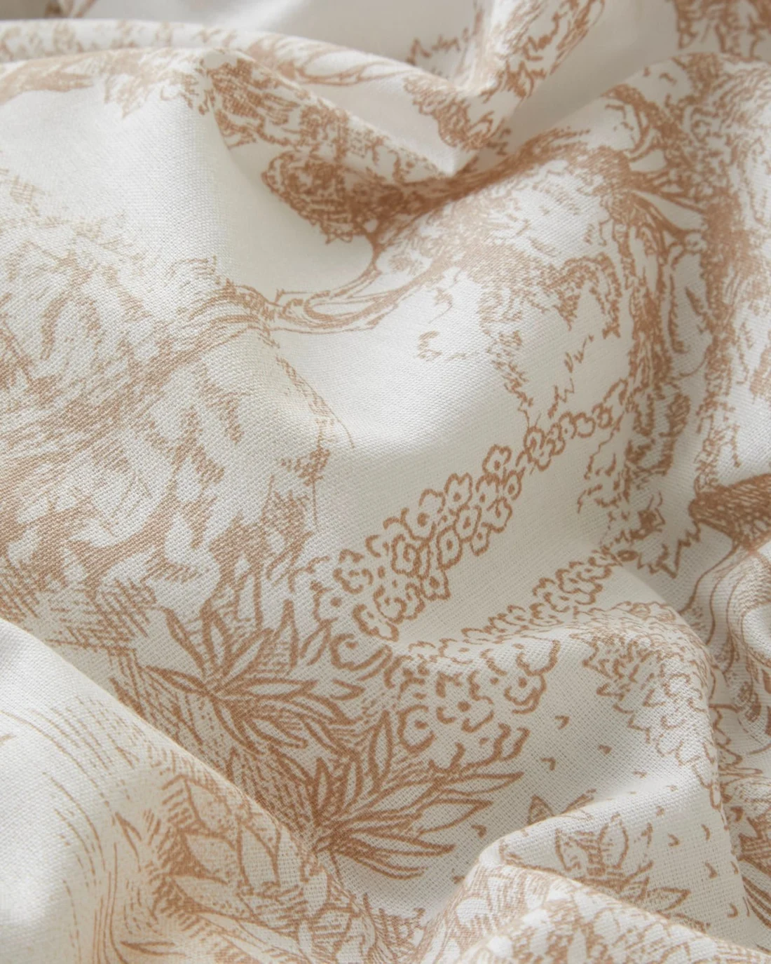 Garden Toile Cotton Double Duvet Set — view 6